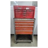 Rolling Shop Tool Box Includes Tire Wrenches