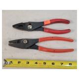 2- Snap-on Plyers (1 Hose Clamp Slip Joint)