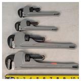2- 12" & 2-8" Pipe Wrenches