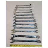 Snap-on 12pc Metric Open End Wrenches Set