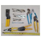 Vise Grips, Channel Locks, Special Tools