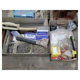 2- 11x15 Alum. Caddies - Screws, Staples, Wiring