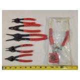 Mac & Blue-Point Snap Ring & Other Plyers