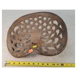 12" Antique Cast Iron Seat