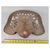 16" Antique Cast Iron Seat - Broken Piece