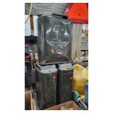3- 20 Liter Gas Cans (1 Dented)