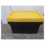 3 Tough Box 27Gal Storage Tote