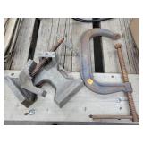 8" C Clamp & Corner Clamp