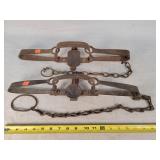 2- 5" Dbl. Longspring Traps