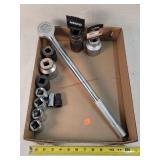 PT 3/4" Ratchet & 9- MM & SAE Sockets