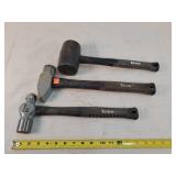 3pc Titan Hammer / Mallet Set