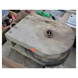 9" Wooden Pulley