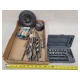 Drill Bits, Socket & Bit Set, 3" Grinder Wheels