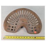 15" Antique Cast Iron Seat - Cracked