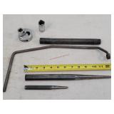 Matco Punches & 9/16 Long Socket, Snap-on