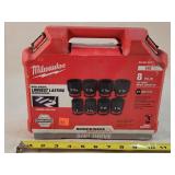 Milwaukee 8pc 3/4 SAE Drive Impact Socket Set