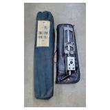 Folding Camp Chair & Vintage Metal Detector