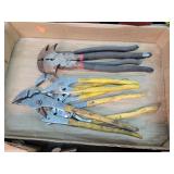 2 Wire Plyers & 4- Channel Lock Plyers