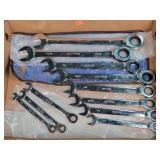 11pc Williams SAE Ratcheting Wrench Set