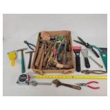 Flat Full of Mixed Tools