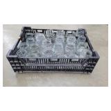 24 Mixed Pint / Quart Jars - Wide/  Small Mouth