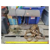 18' Desk Lamp, 8' Fan, & Rope Tackle Setup