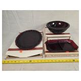 3 pcs of Avon Cape Cod Glassware