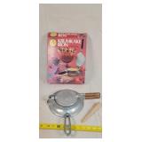 Krumkake Iron w/ Rolling Cone