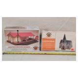 Sealed Bachmann Freight Station & Cathedral