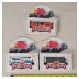 3- N Scale Train Cars