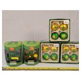 5 Packs of John Deere Tree Ornaments