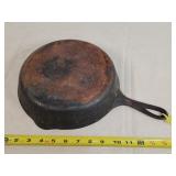 Wagner No 8 Cast Iron Skillet - Pitted on bottom