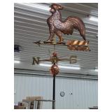 Copper / Brass Rooster Weather Vane