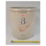Red Wing 8 Gallon Large Wing Crock - Nice