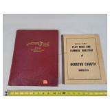 Antique Houston County MN Plat & Atlas Books