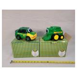 2- Enesco John Deere Kids Banks