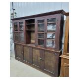 Antique Long 2 Piece Cabinet 14x95x81't