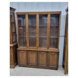 Walnut Mid-Century Modern Garrison china cabinet