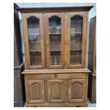 Kincaid furniture cherry china cabinet 18x52x78