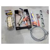 Small Snow Shoes, Hand Saw, Pipe Wrench