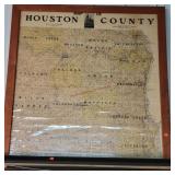 Old 44x44 Houston County MN Map