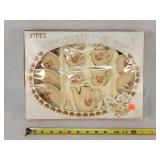 17 Pc. Toy China Tea Set