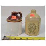 2- Small Honey & Plain Jugs