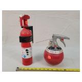 Ball & 12" Fire Extinguishers