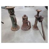 2 Antique Jack Stands & Jack