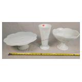 Indiana & Westmoreland Vase / Bowl / Plate