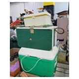 Free Spirit 40 Cooler, Wood Box, & Fan