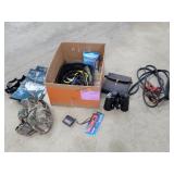 Light Jumper Cables, 10x50 Binoculars, & More