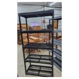 36x74' Plastic Shelf Unit