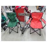 3- Folding Camp Chairs